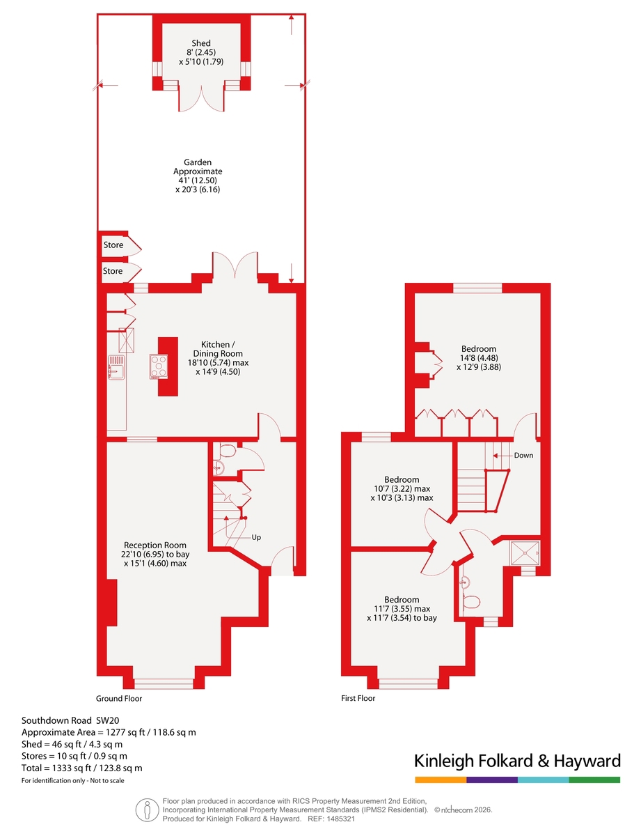 26, Southdown Road, London floorplan