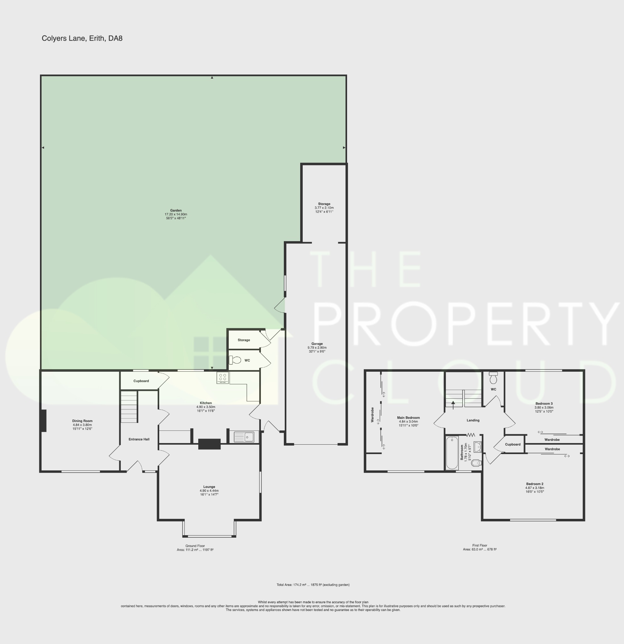 180 Colyers Lane, Erith, Kent floorplan