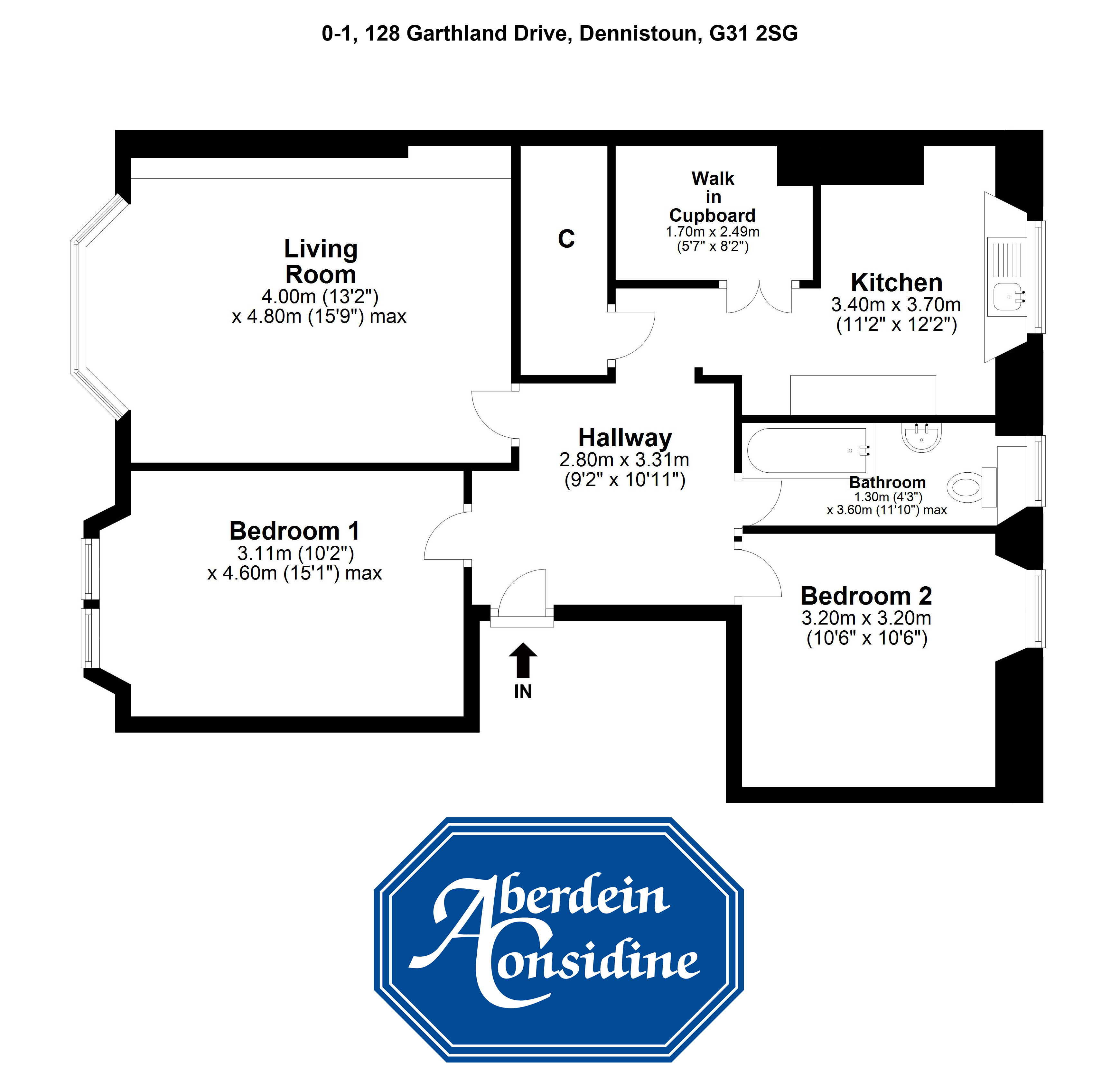 2 Bedrooms Flat for sale in 0/1, Garthland Drive, Dennistoun, Glasgow G31
