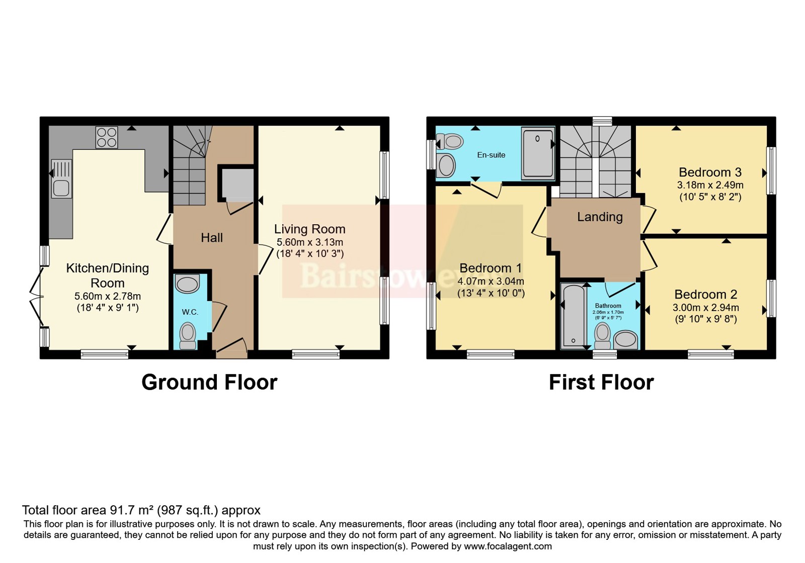 53, Lysons Close, Huntingdon floorplan