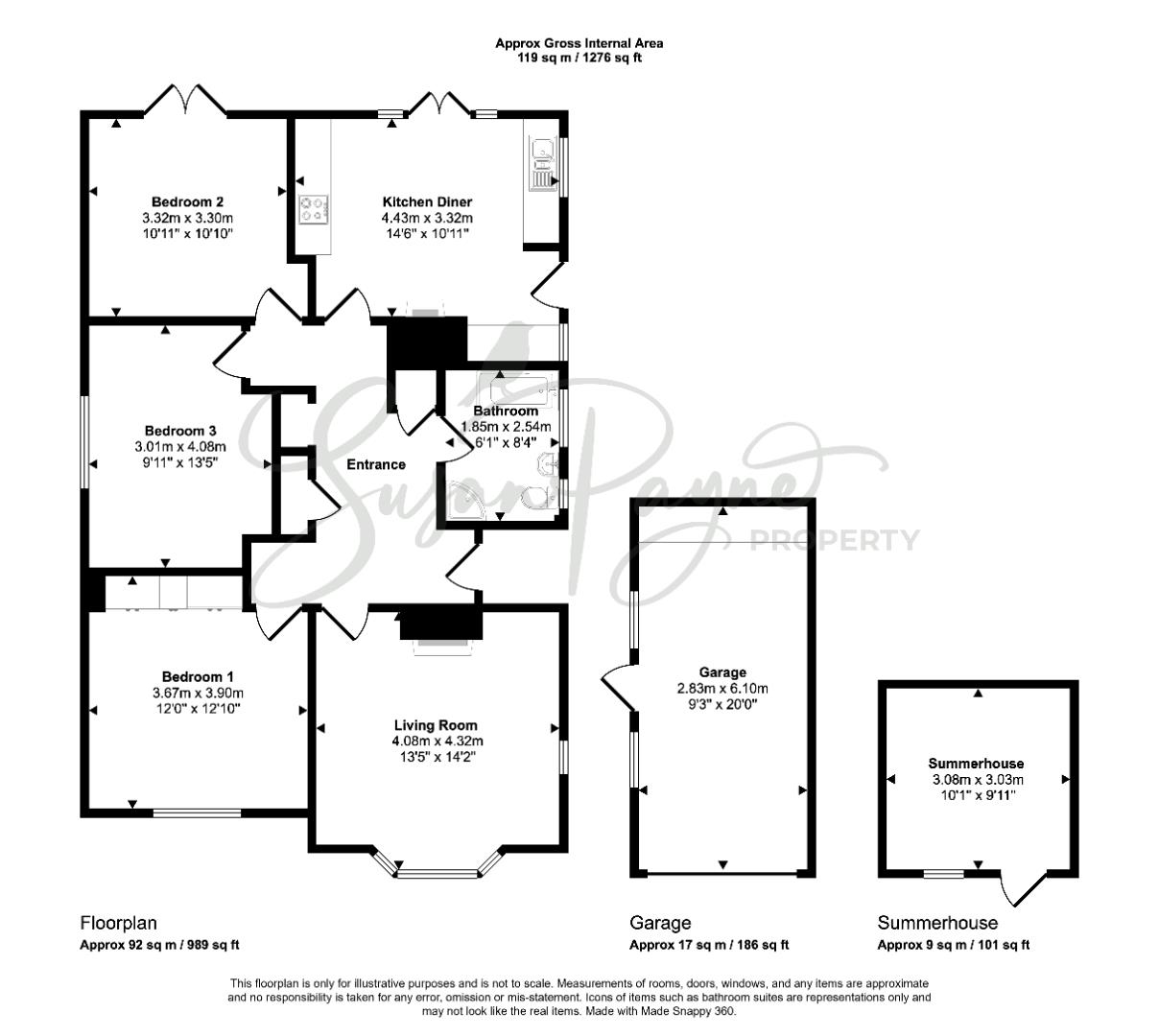 Stonecroft, Gully Road, Seaview floorplan