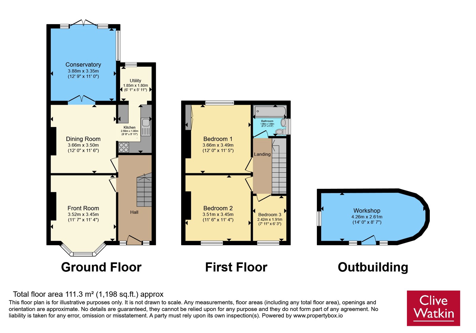 7, Olive Drive, Cheshire floorplan