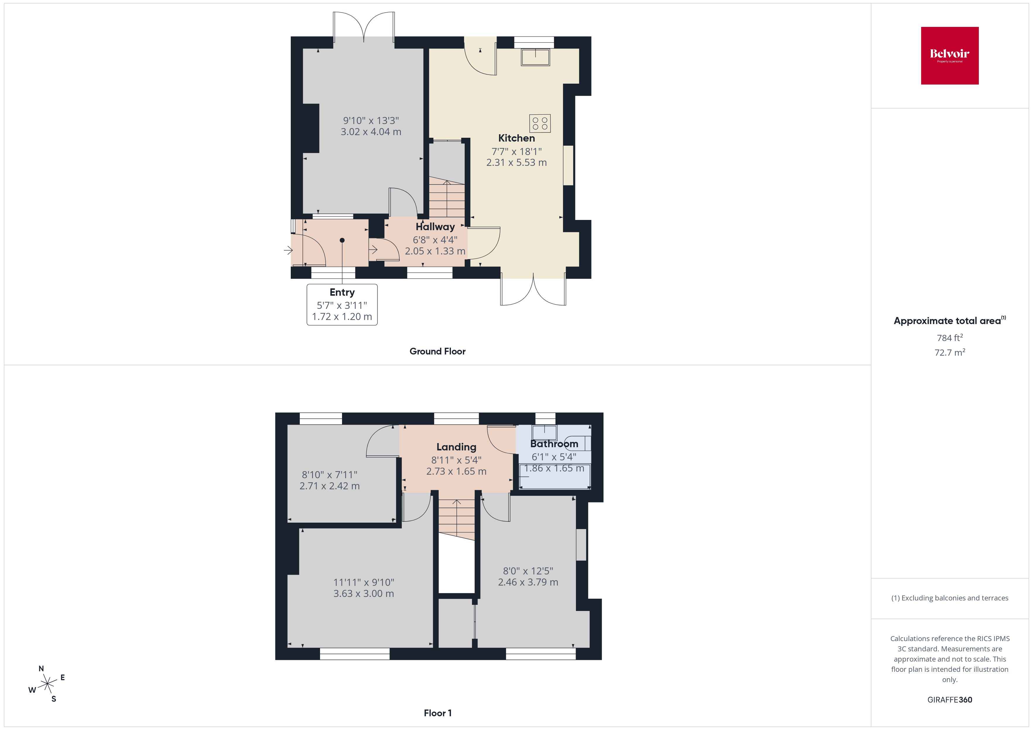 64, Pantycelyn Road, Swansea floorplan