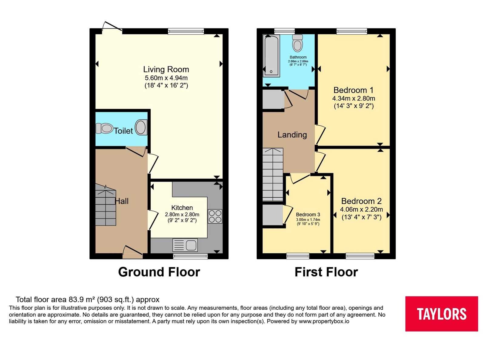 27, The Baulk, Dunstable floorplan
