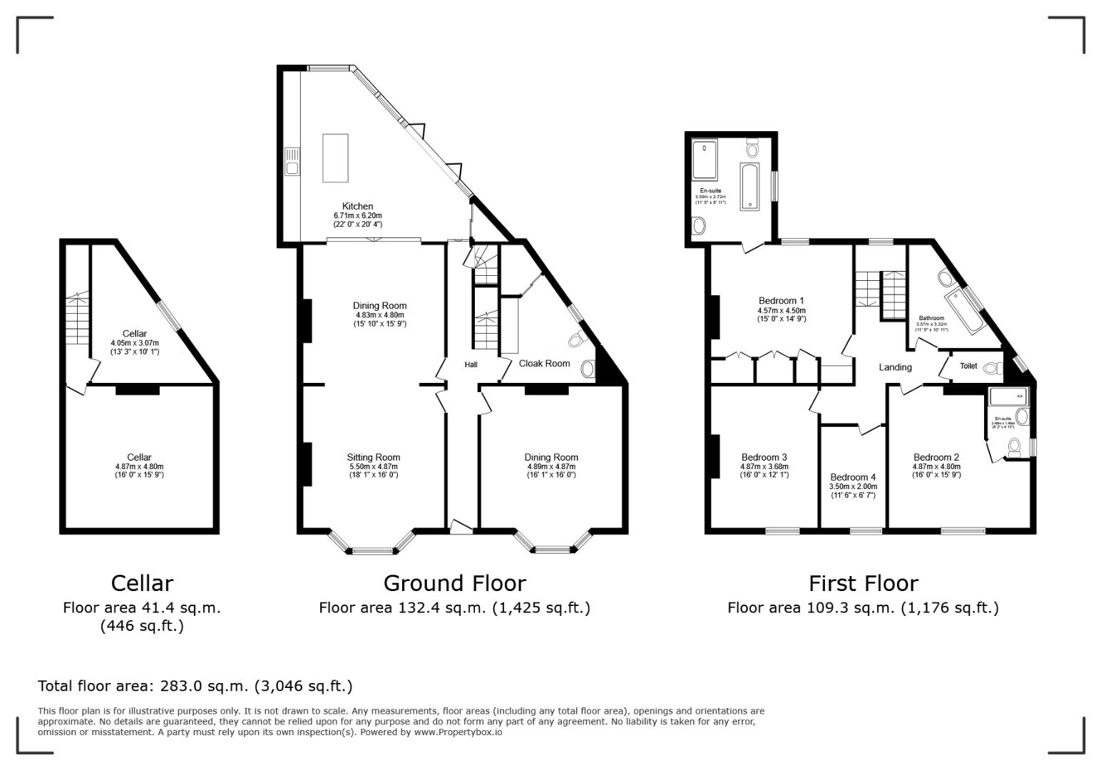 6, Magdalens Road, Ripon floorplan