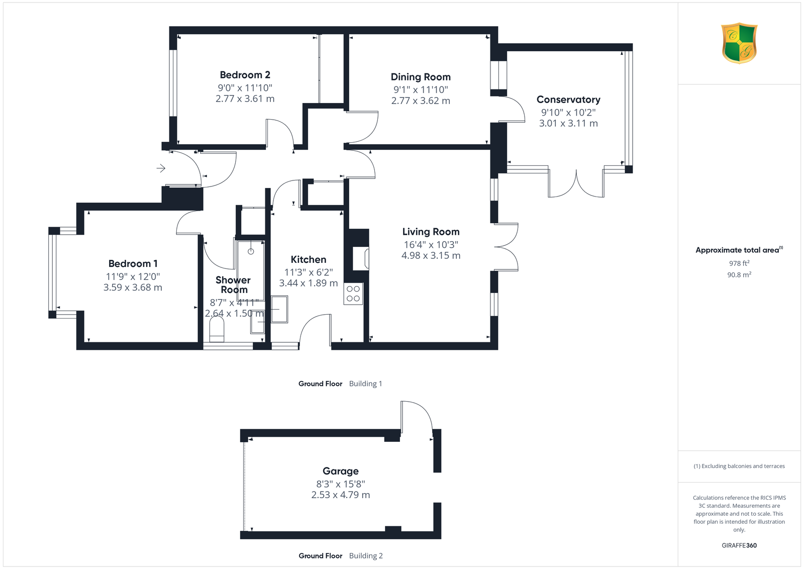 22, Ringley Road, Horsham floorplan