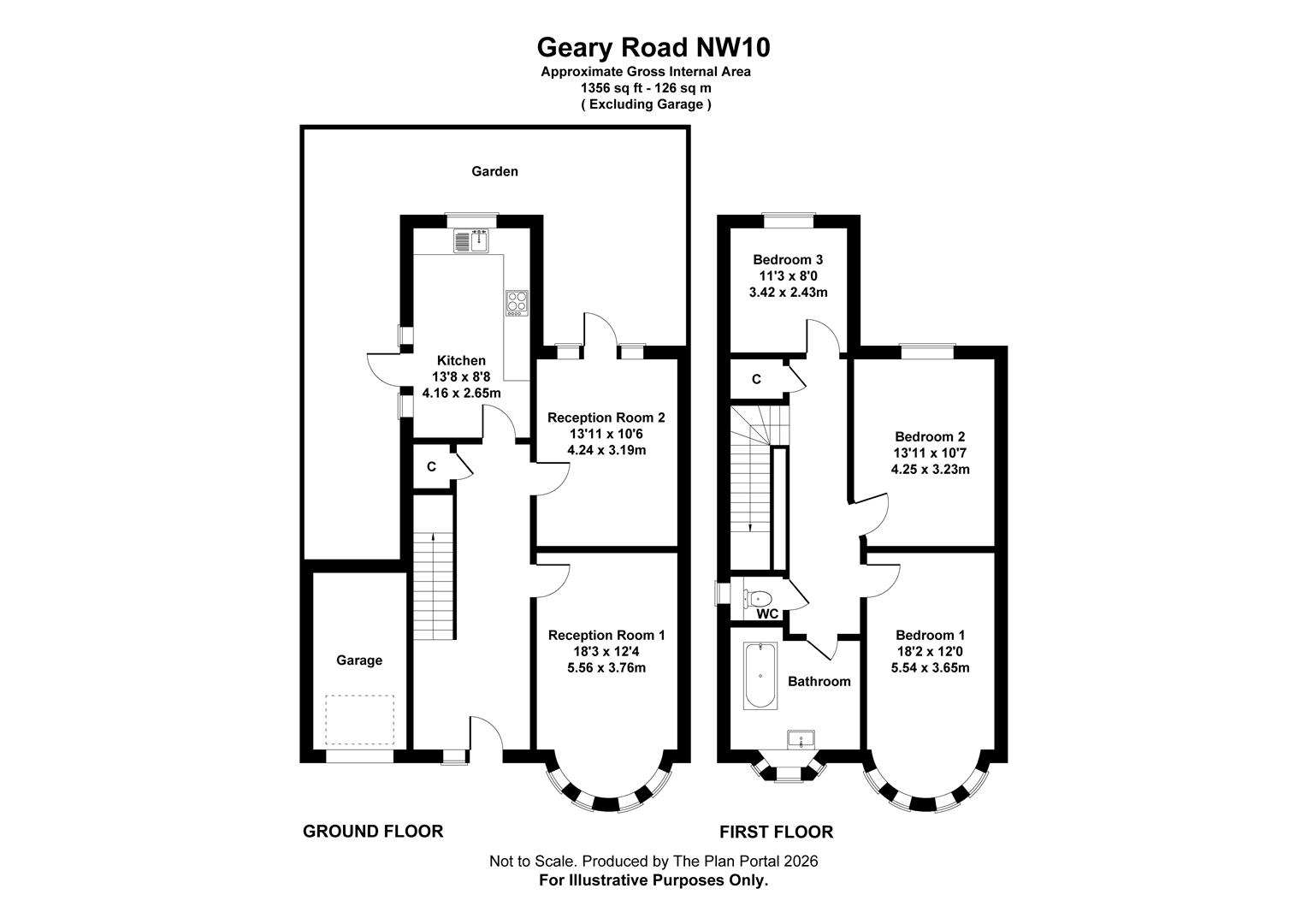 Geary Road, London floorplan