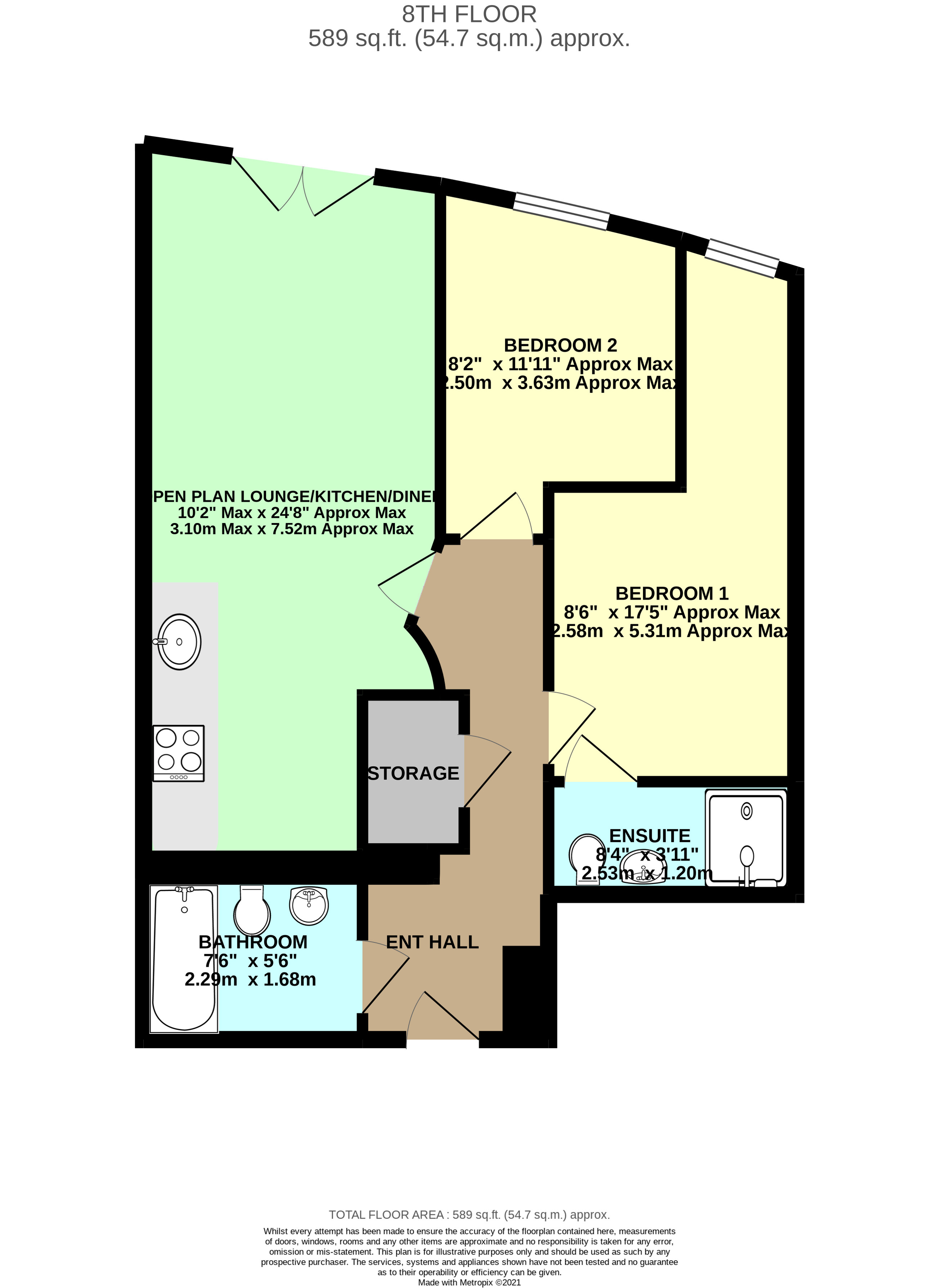 112 Echo Central, Cross Green Lane, Leeds floorplan
