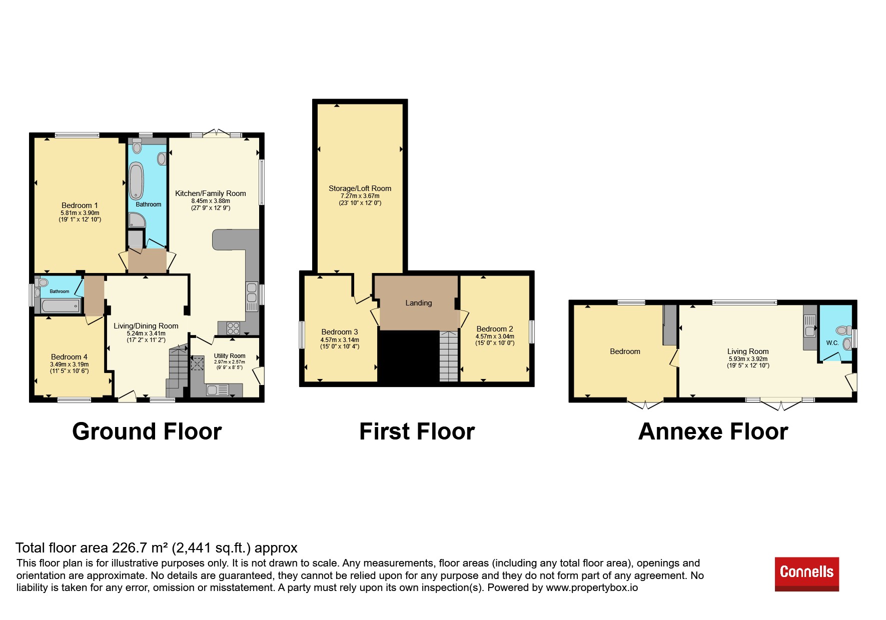 The Stables, Hoopers Pool, Trowbridge floorplan