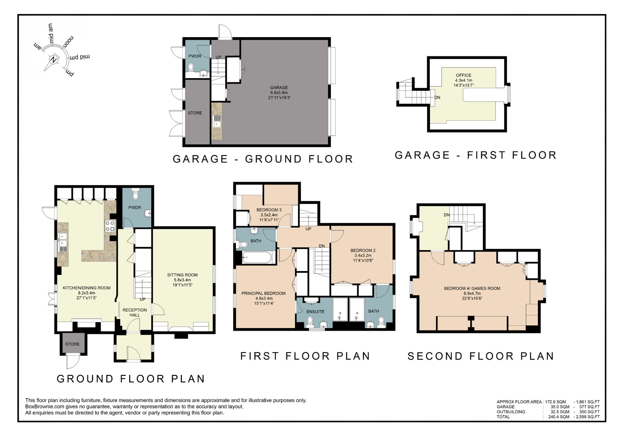 4 Buckland Gate, Slough floorplan