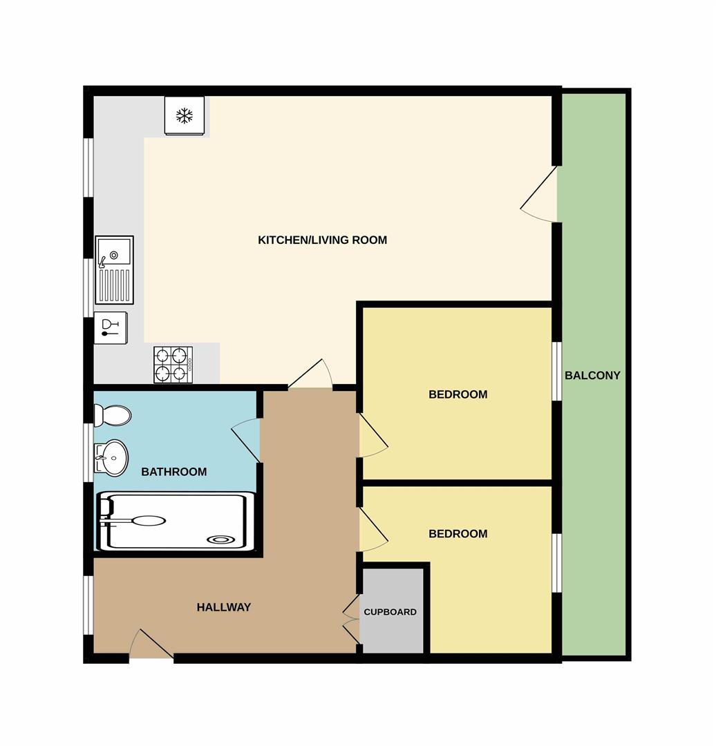 11, Ellacott Road, Exeter floorplan