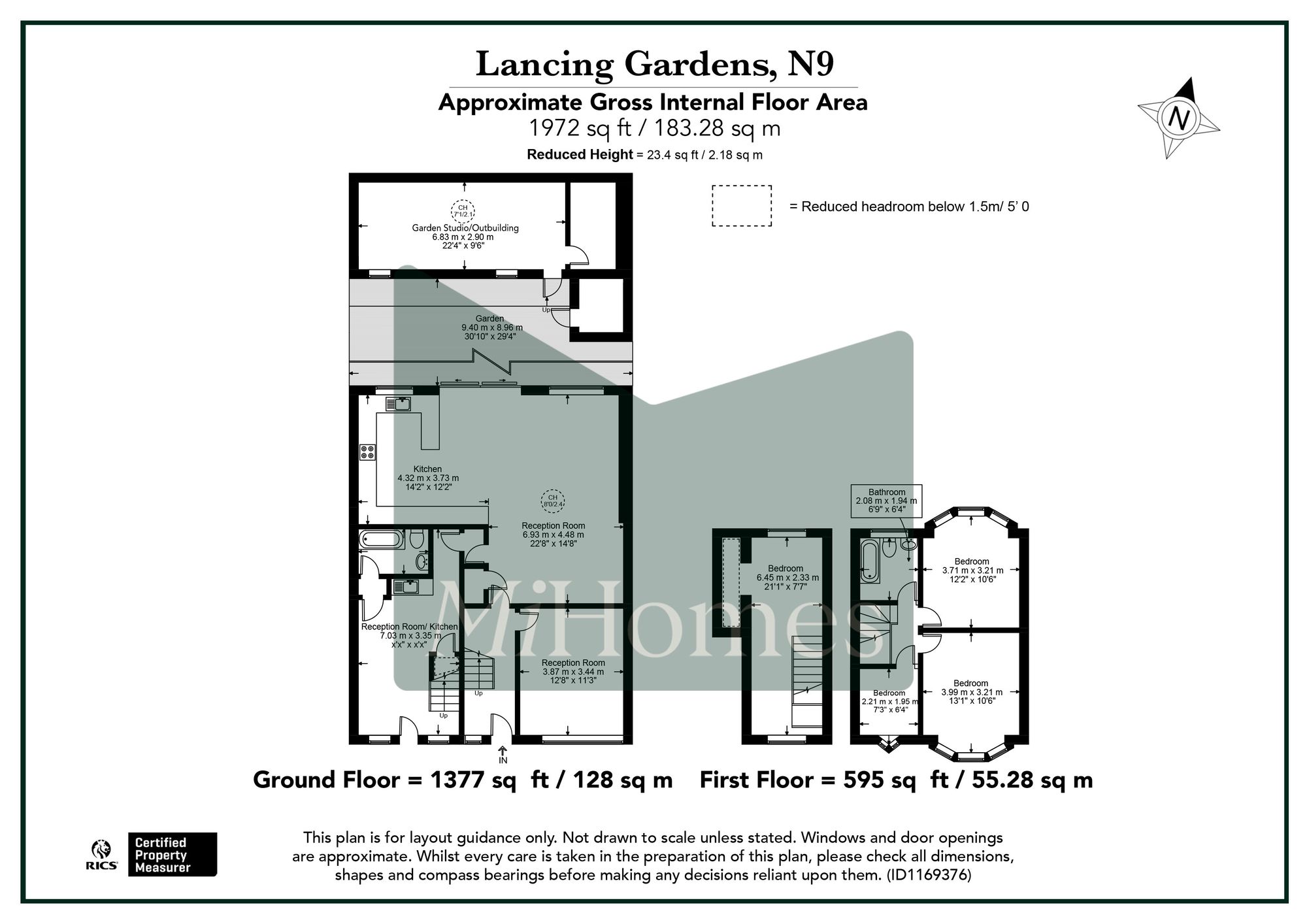 13 Lancing Gardens, London floorplan