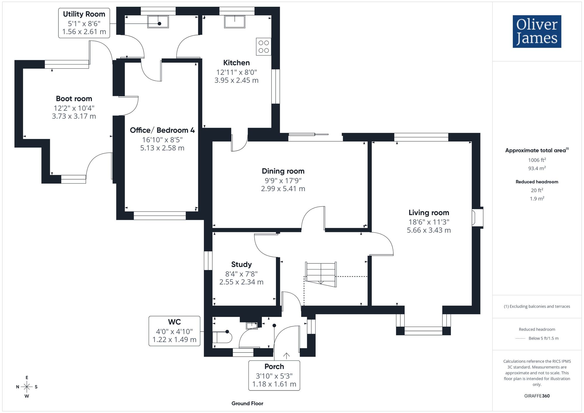 70 Newton Road, Huntingdon floorplan