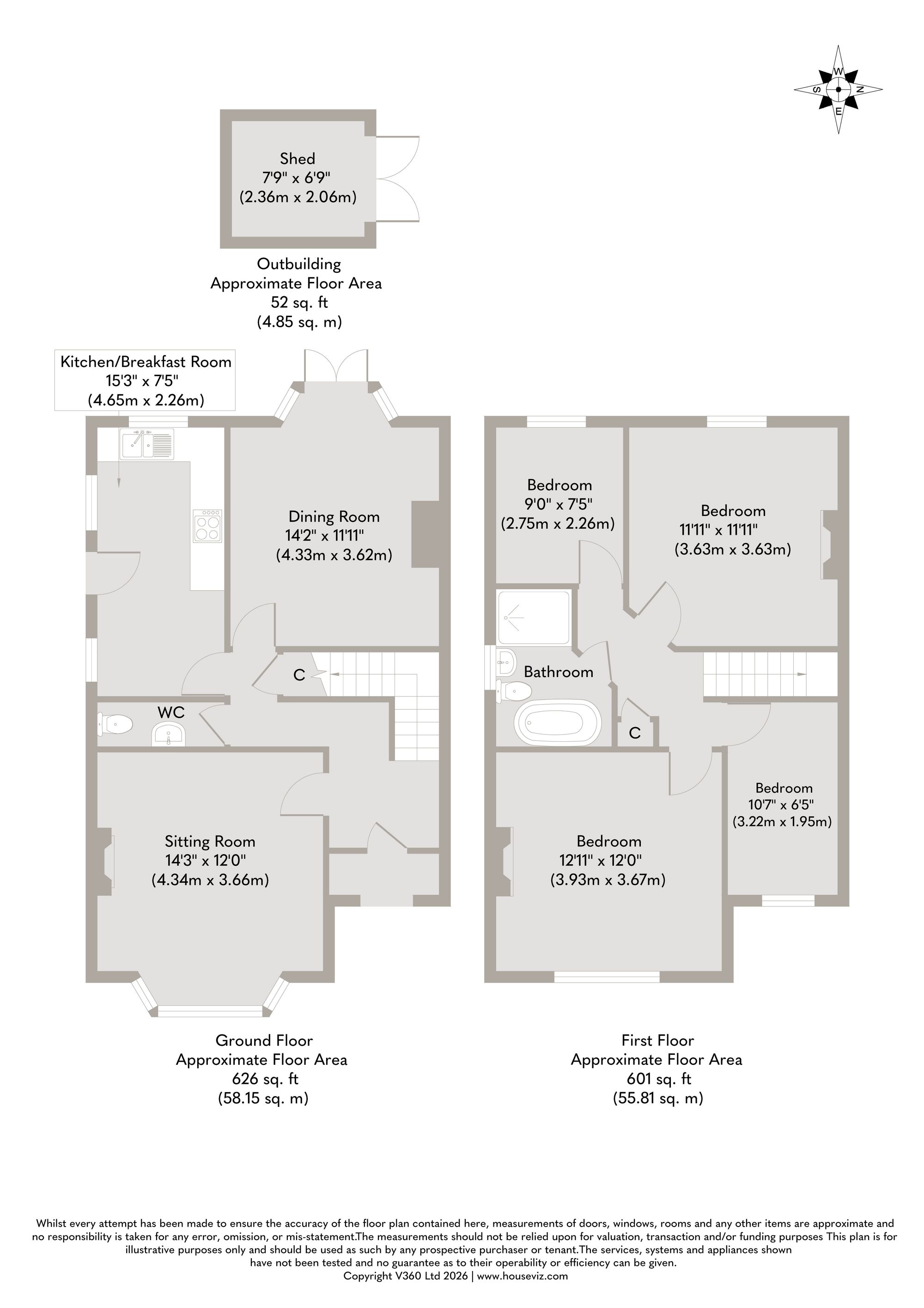 10 Westcliff Avenue, Cromer floorplan