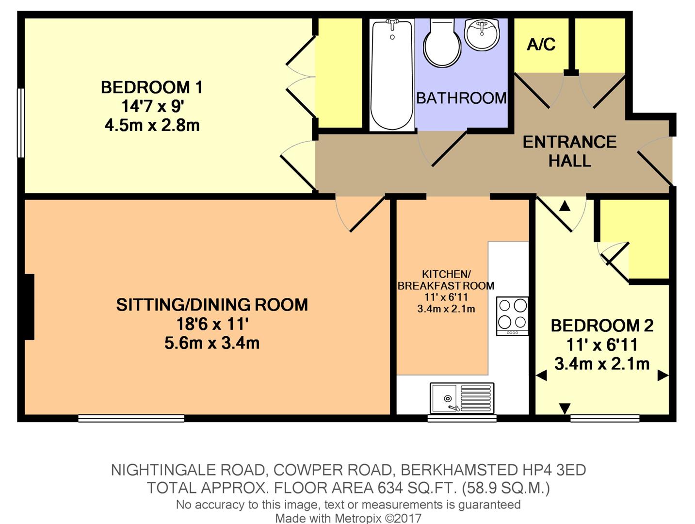 2 Bedrooms  for sale in Cowper Road, Berkhamsted HP4