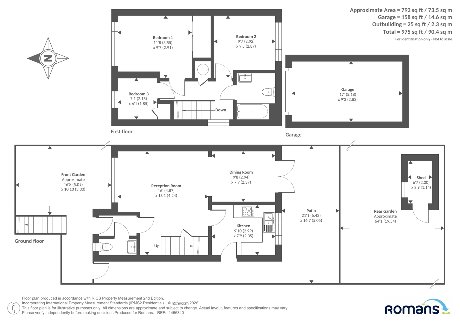 15, Morlais, Reading floorplan