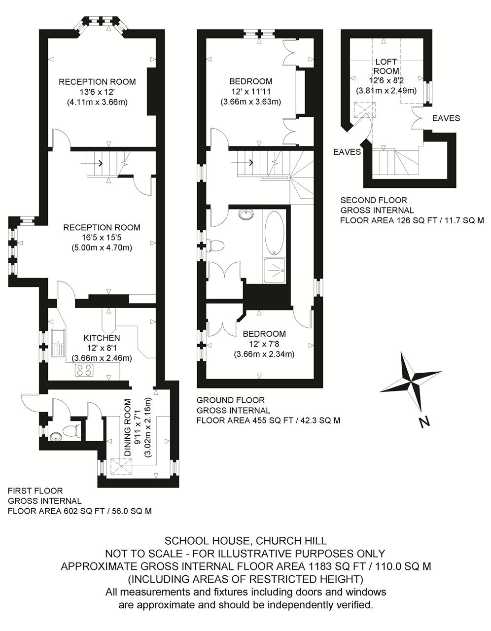 School House, Canterbury floorplan