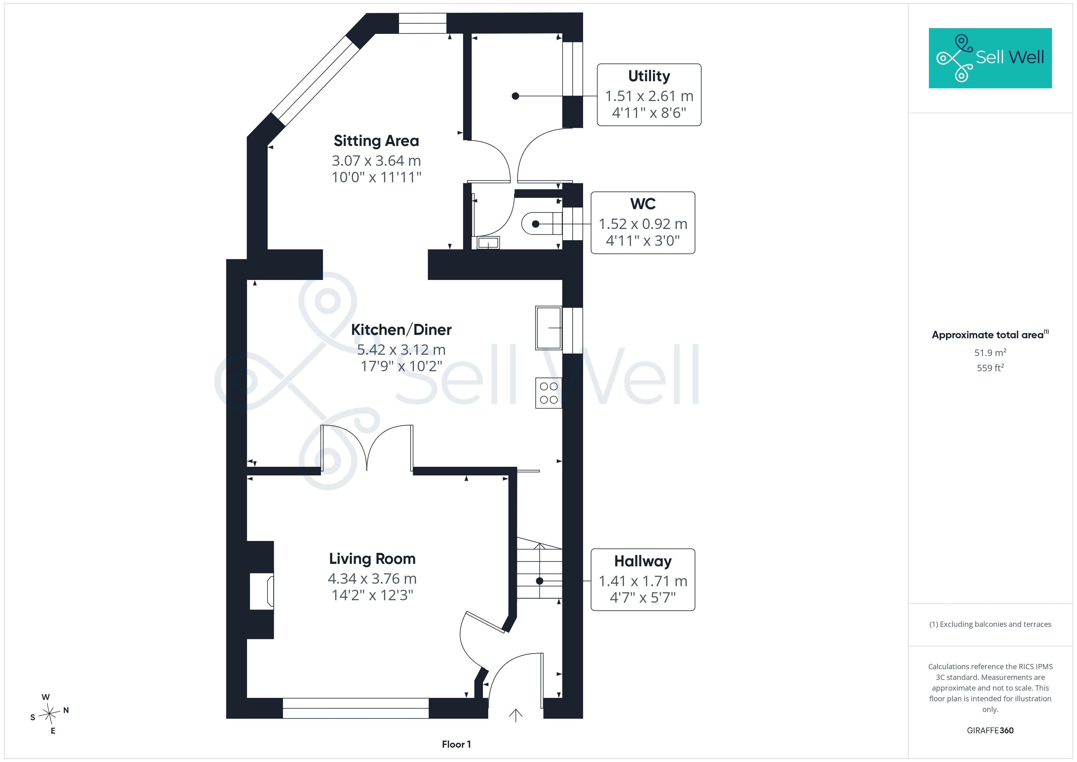 27, Ash Drive, Manchester floorplan