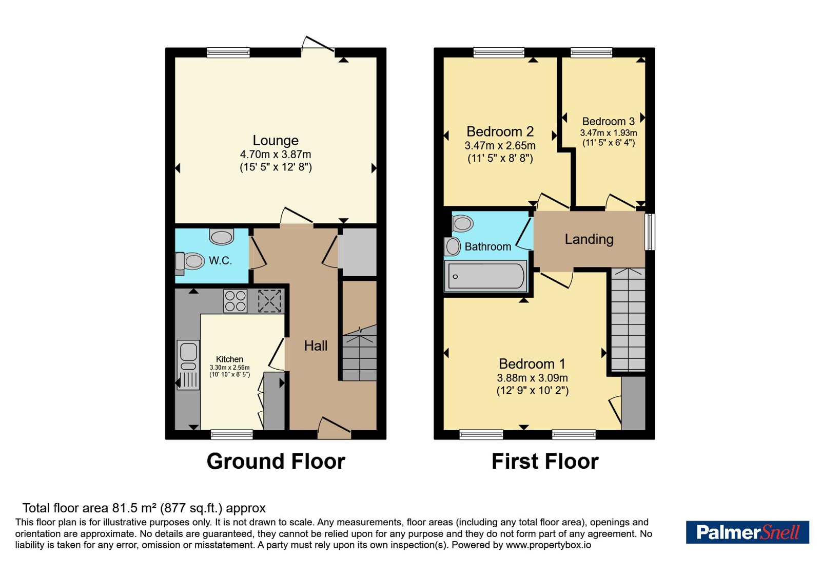 6, Greenacres, Bridgwater floorplan