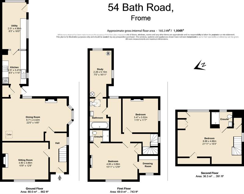 4 Bedrooms  for sale in Bath Road, Frome BA11