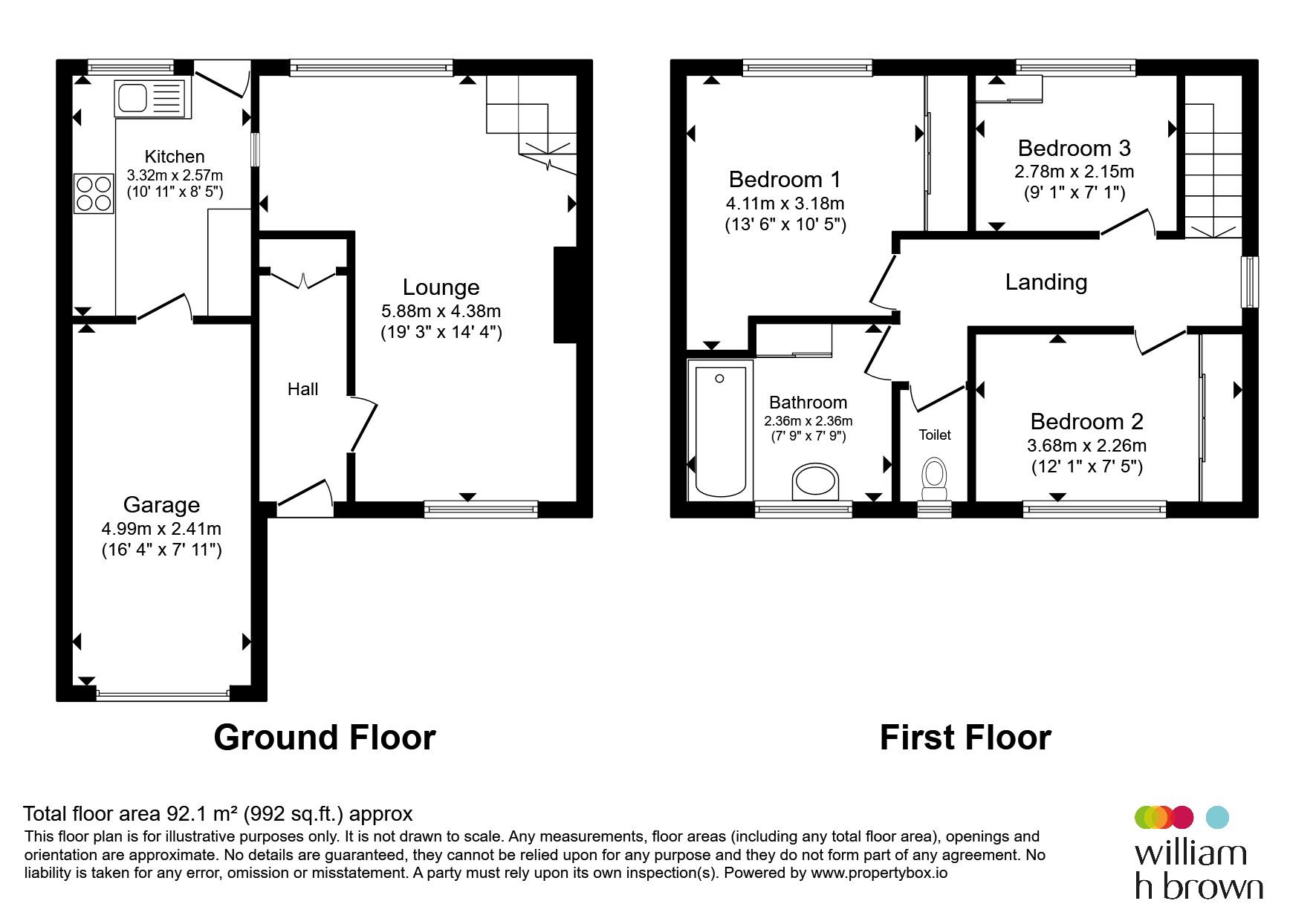 11, Bassey Road, Doncaster floorplan
