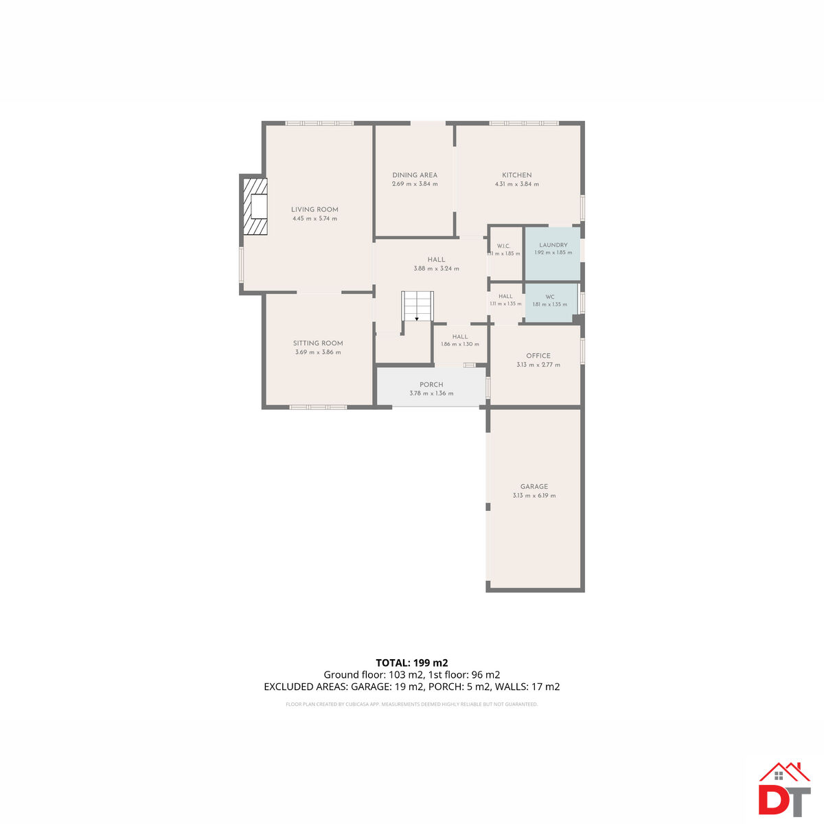Burnet Crescent, Tranent floorplan