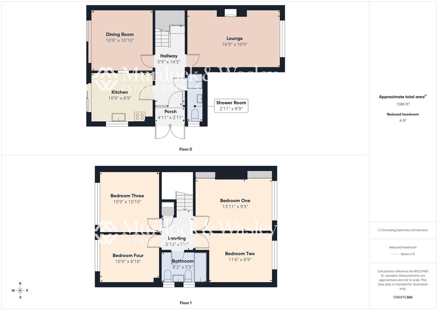Simon Road, Gloucester floorplan