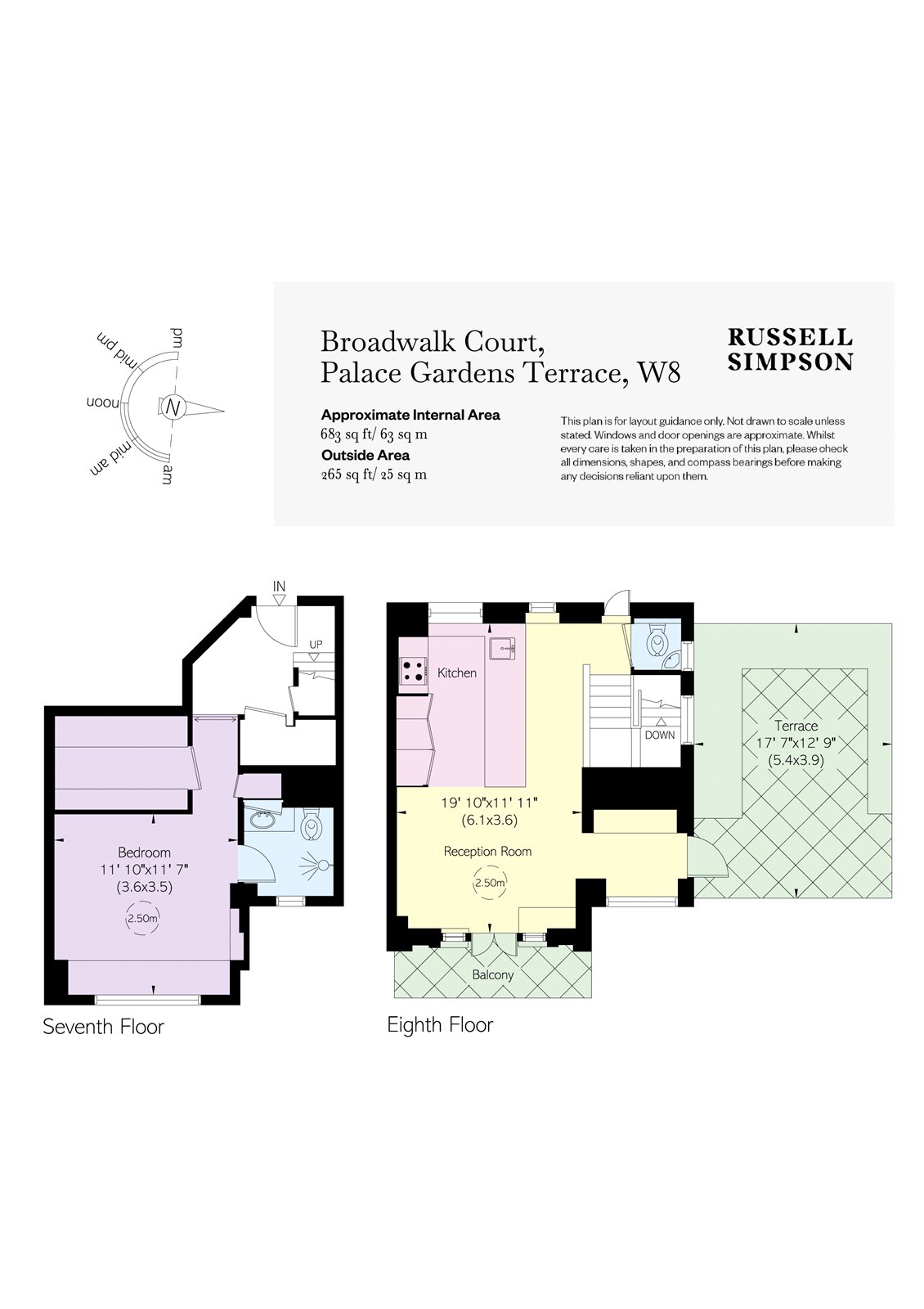 91,, Broadwalk Court, Kensington floorplan