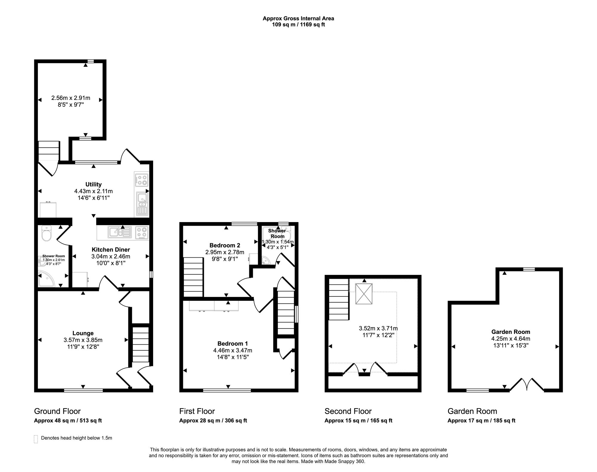 44 Deans Lane, Edgware floorplan