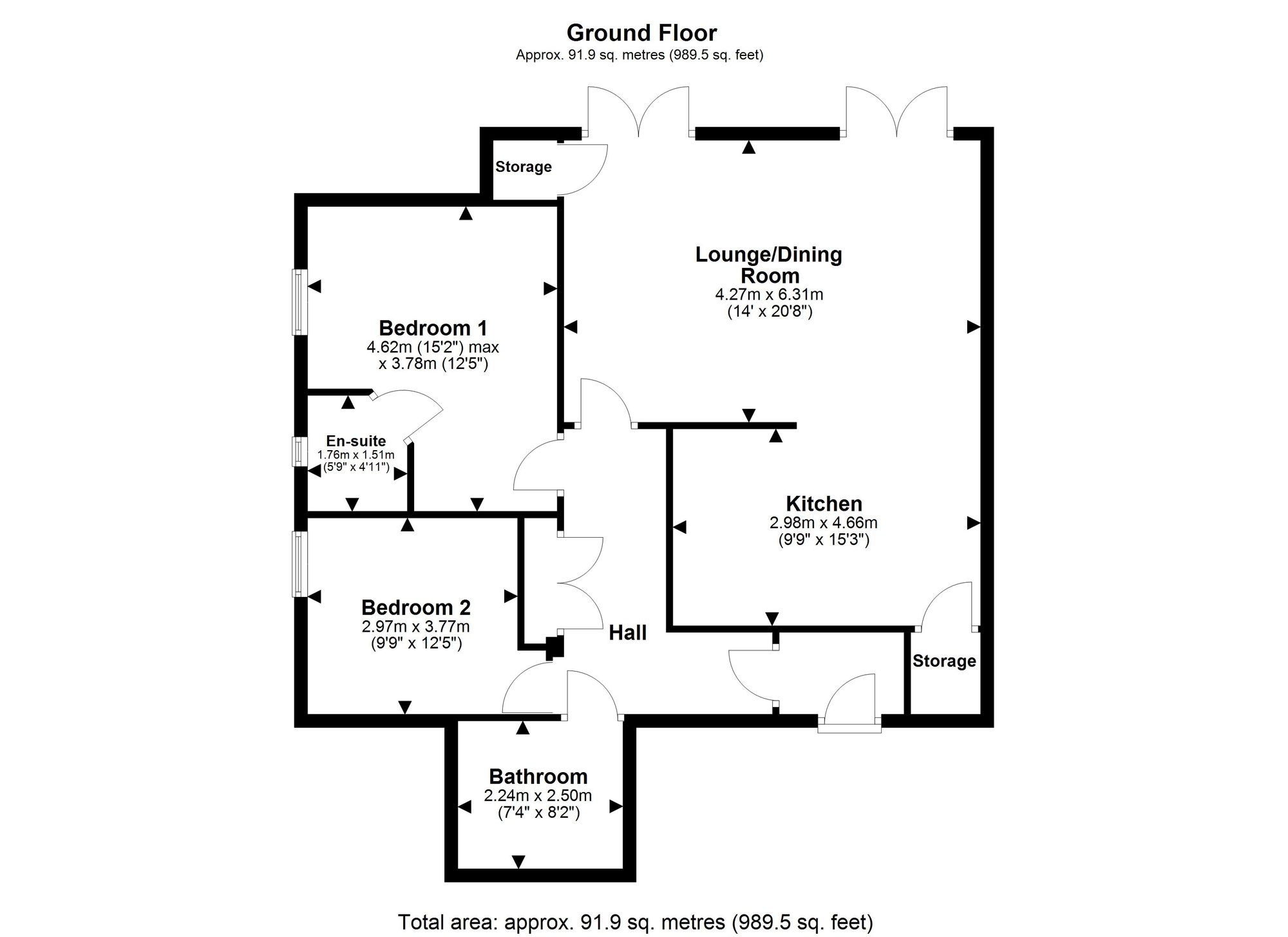 Apt 2, Trinity House Trinity Gardens, Frodsham floorplan