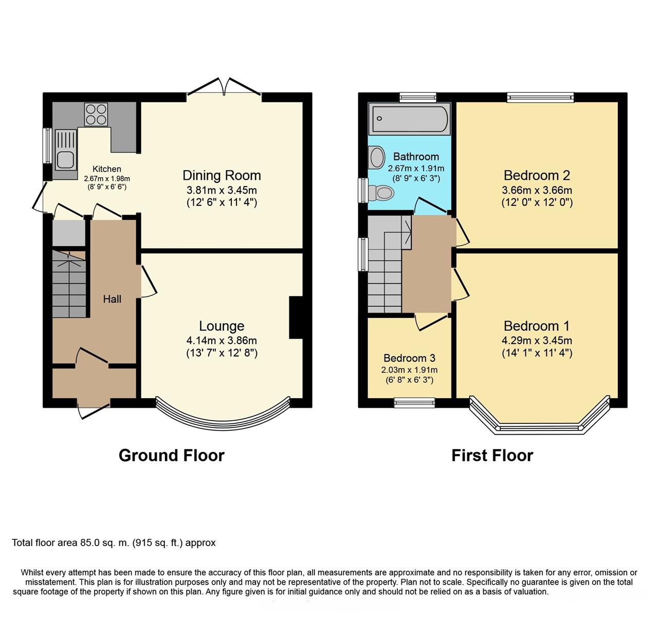 4, Gilt Hill, Nottingham floorplan