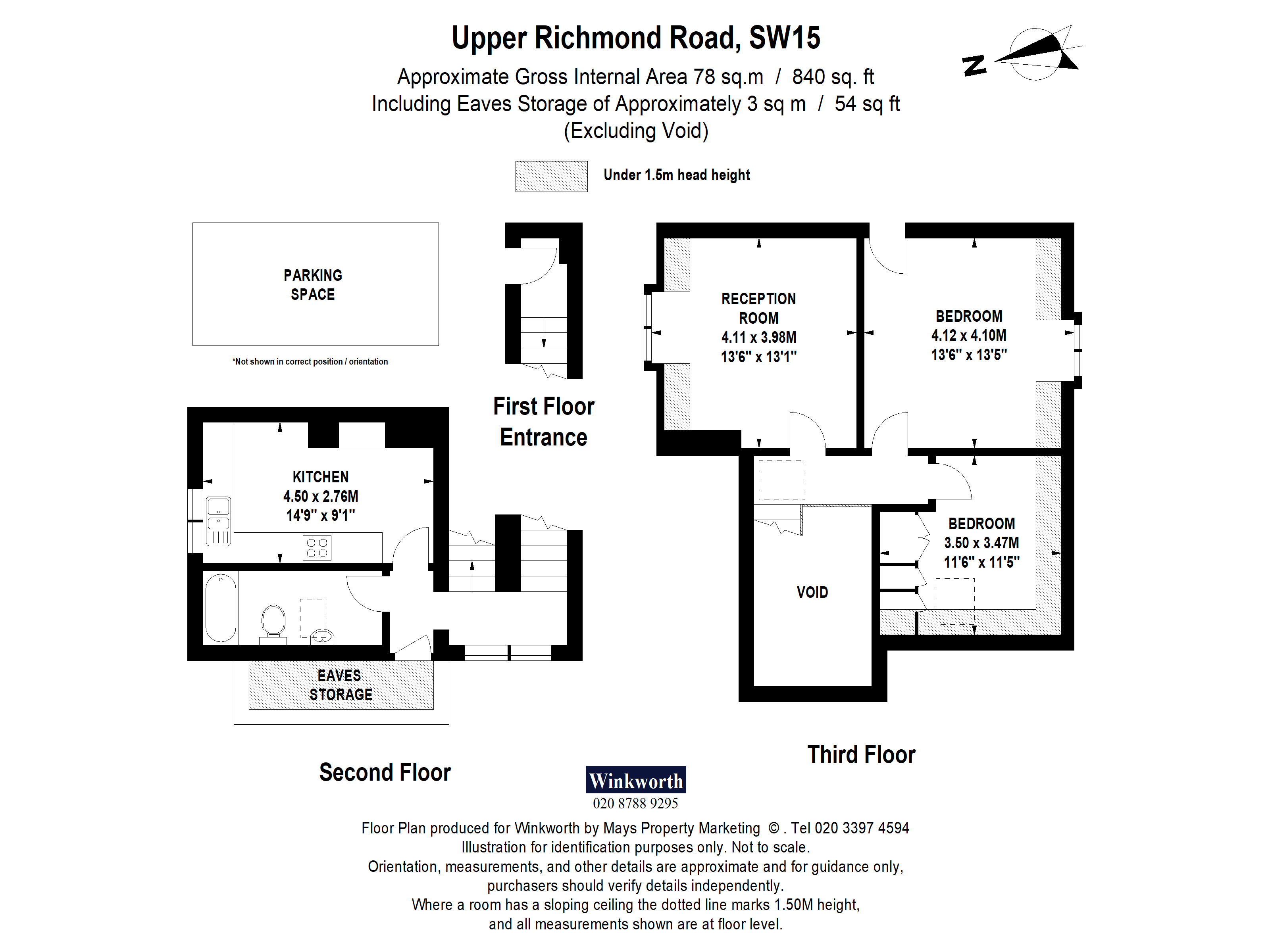 Upper Richmond Road, London, SW15 floorplan