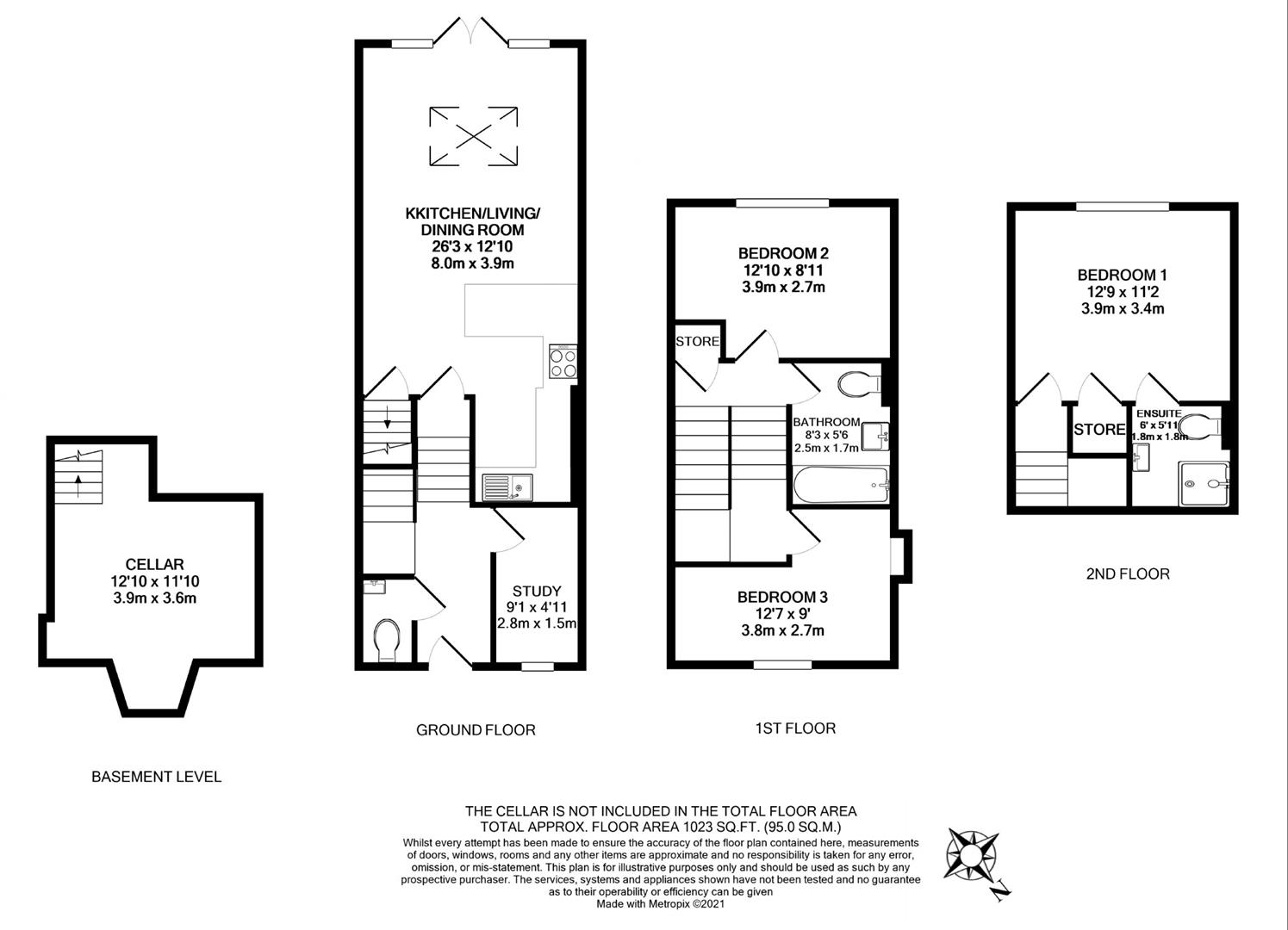 129, Dykes Hall Road, Sheffield floorplan