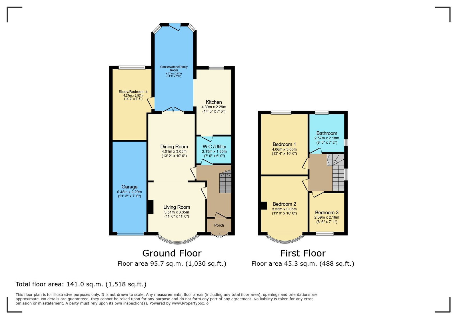 60, Farmfield Road, Cheltenham floorplan