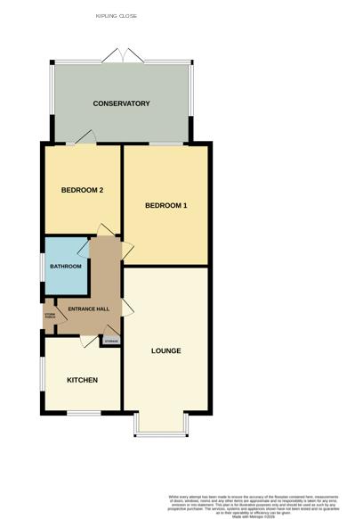 3, Kipling Close, Suffolk floorplan