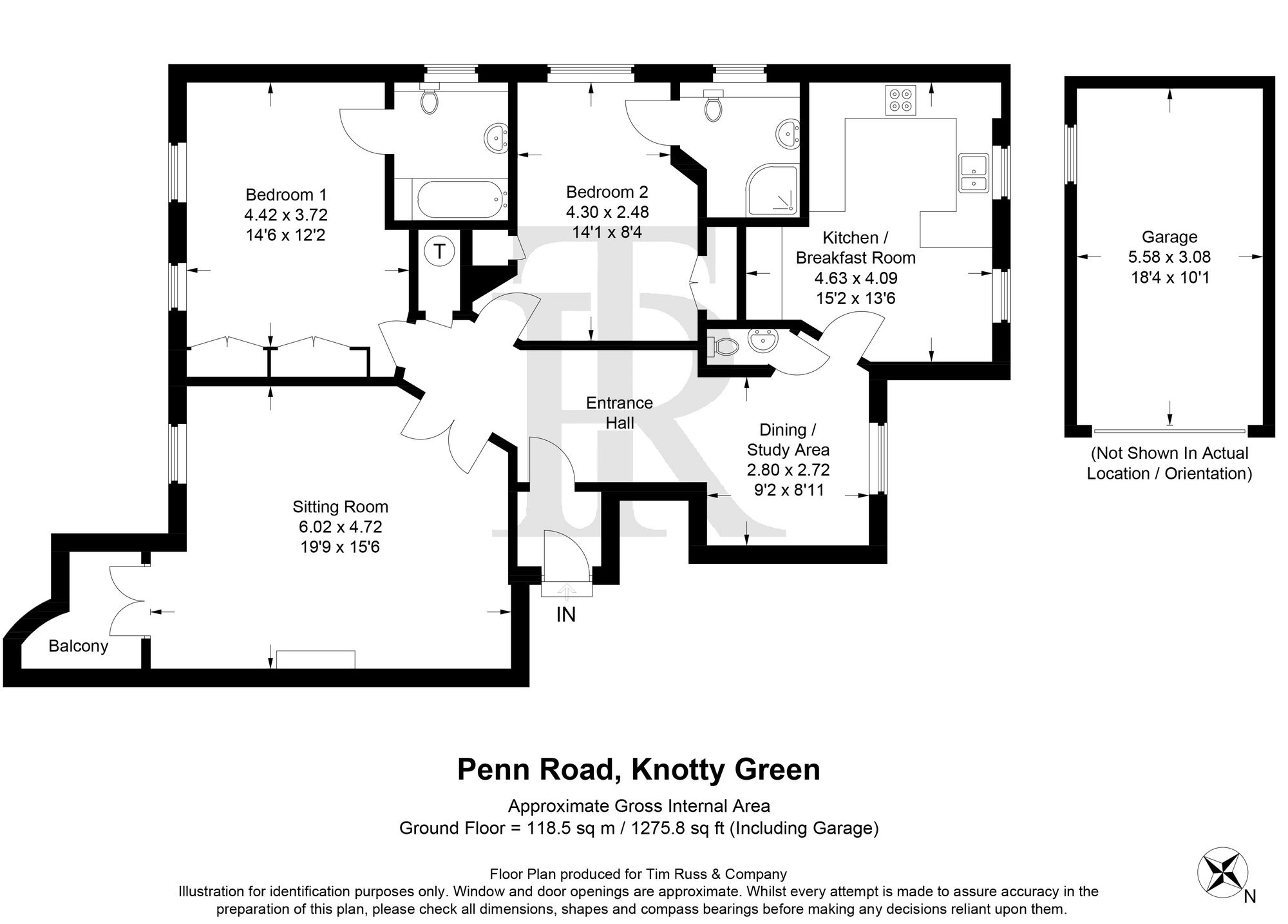 5 Aston House Penn Road, Beaconsfield floorplan