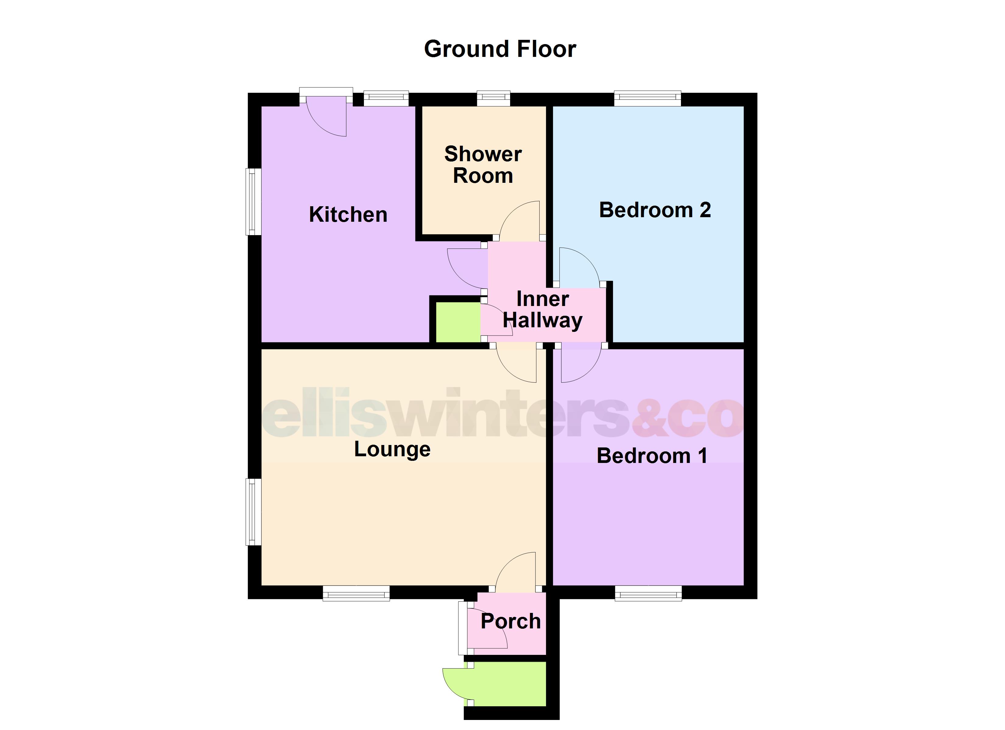 Edinburgh Drive, St. Ives, Huntingdon PE27, 2 bedroom terraced bungalow for sale 62787637