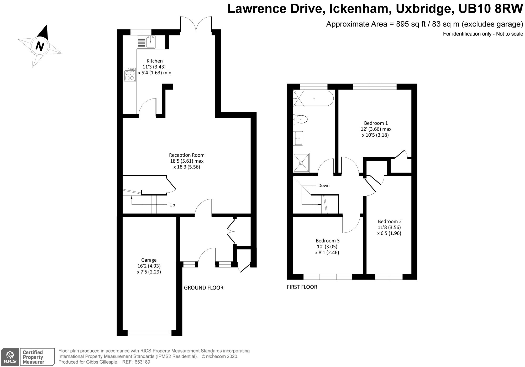 3 bed terraced house for sale in Lawrence Drive, Ickenham, Uxbridge