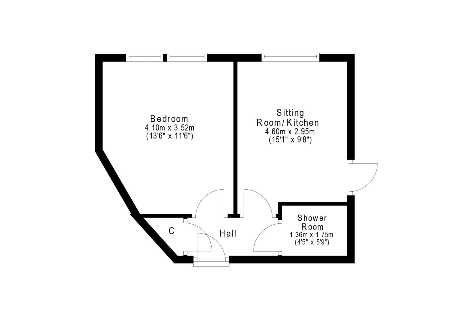 5, Dumbarton Road, Bowling floorplan