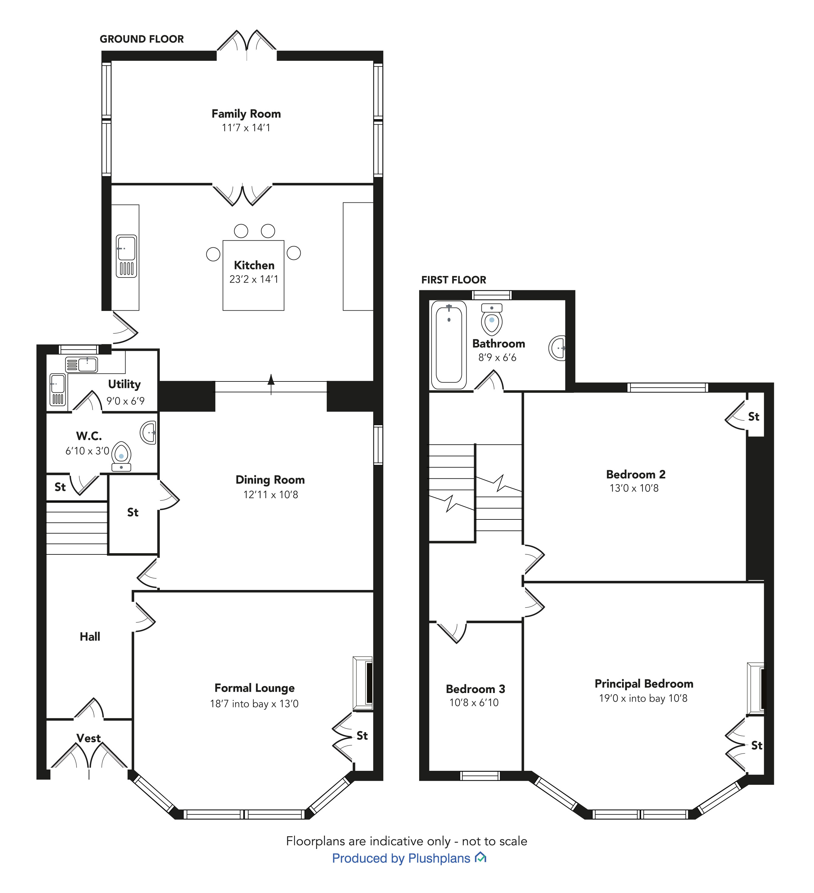20, Albert Road, Brookfield floorplan