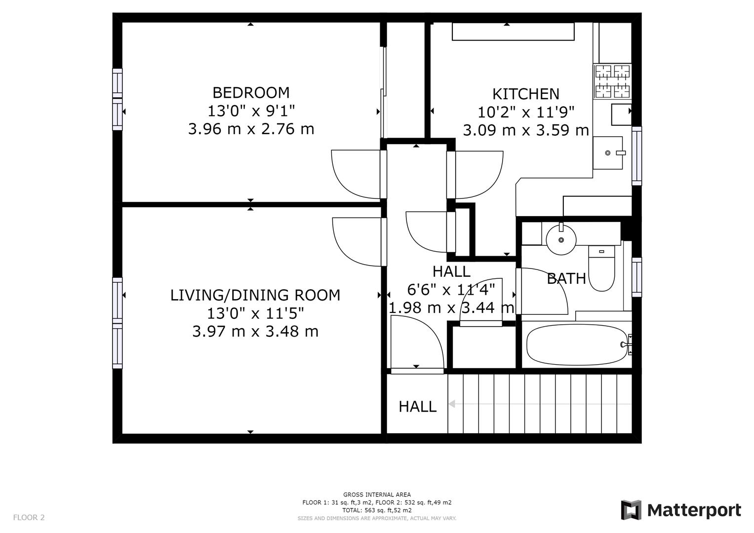 Millbank Road, Wishaw ML2, 1 bedroom flat to rent 61447461