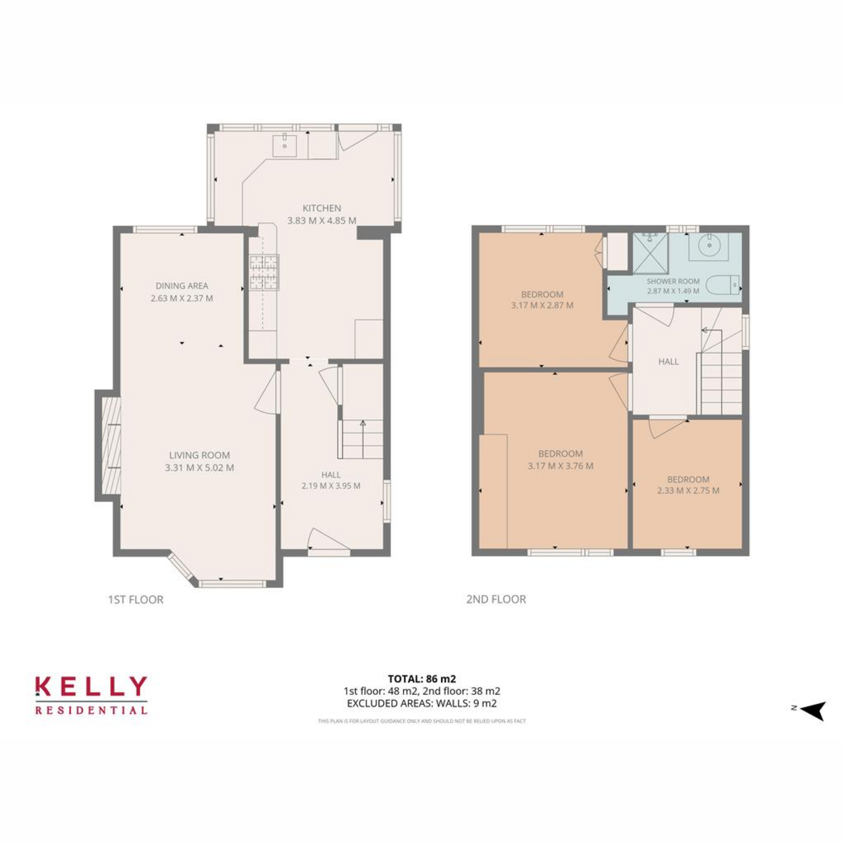 67, Alexander Avenue, Glasgow floorplan