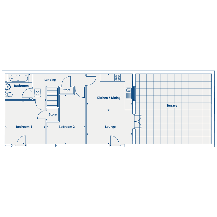 Plot 189, Parklands Village, Locking Parklands, Weston-Super-Mare floorplan
