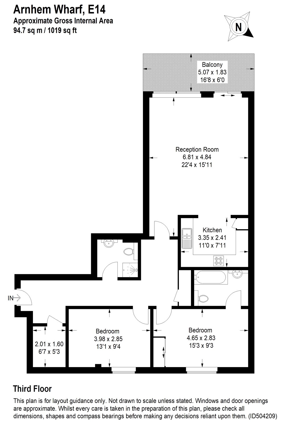 2 Bedrooms Flat to rent in Arnhem Wharf, 2 Arnhem Place, London E14