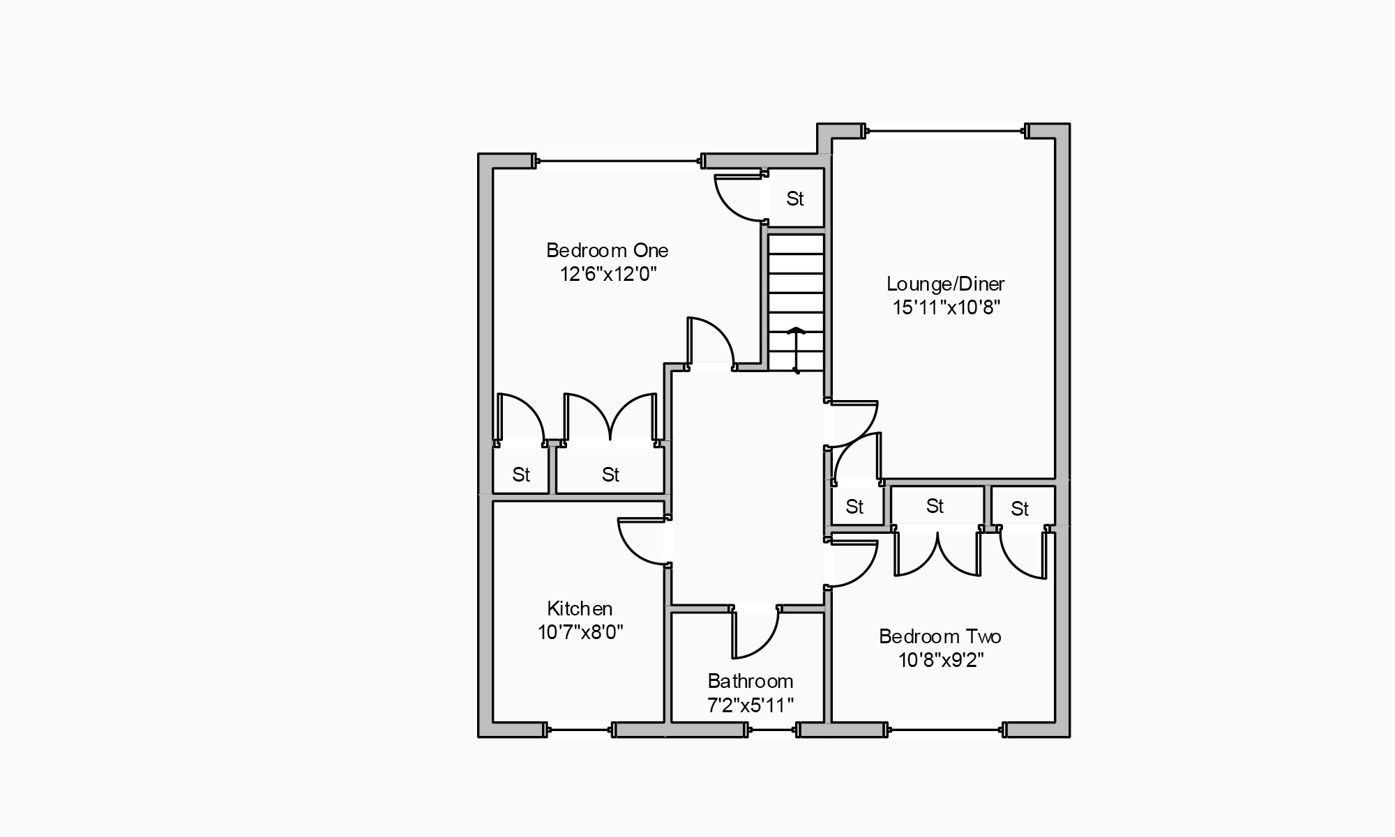 2 Bedrooms Flat for sale in Woodyett Road, Busby, Glagow G76