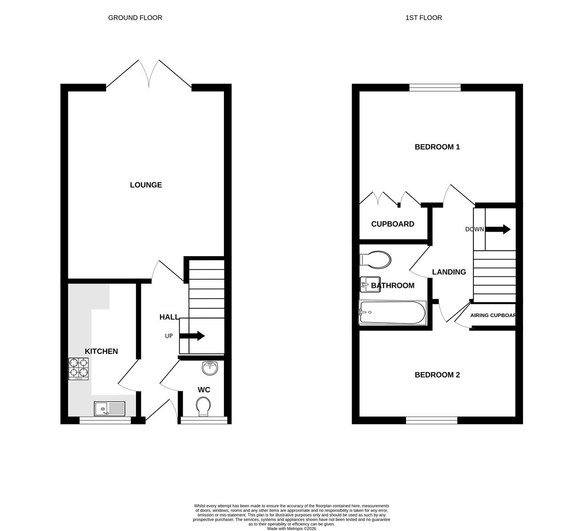 7, Monkton Way, King's Lynn floorplan