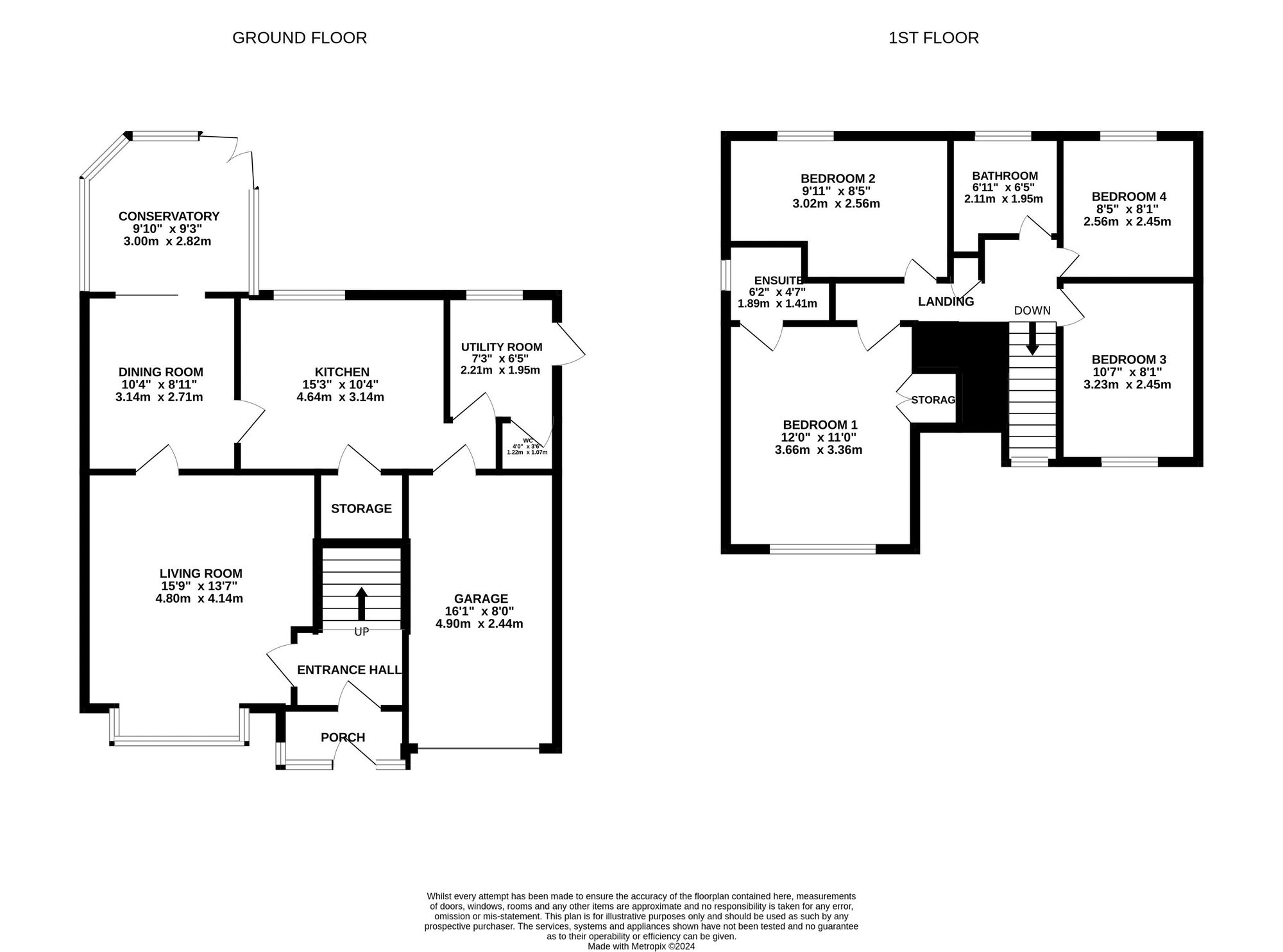 Bakewell Drive, Stone ST15, 4 bedroom detached house for sale
