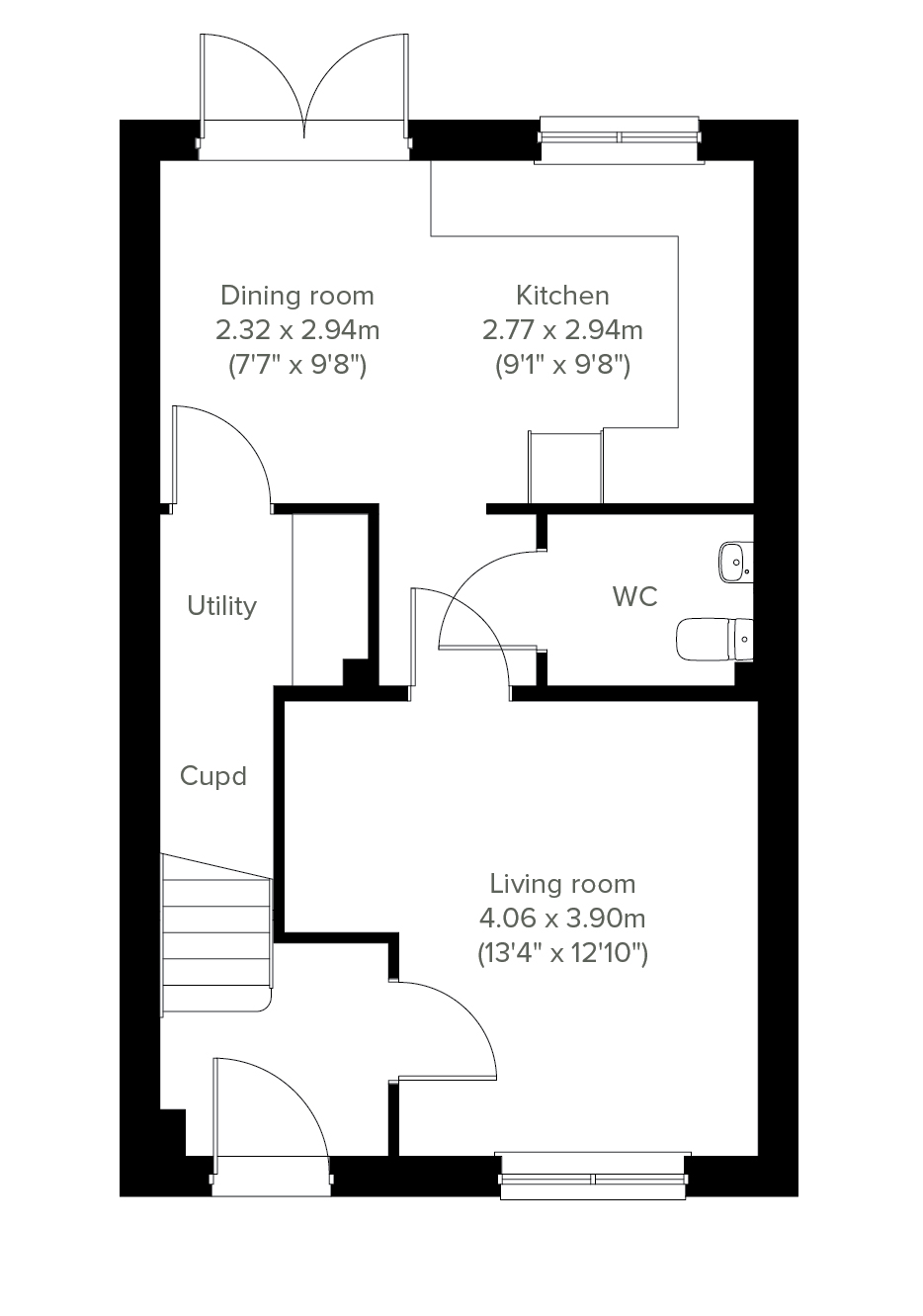 135, Branshill Road, Sauchie, Alloa floorplan