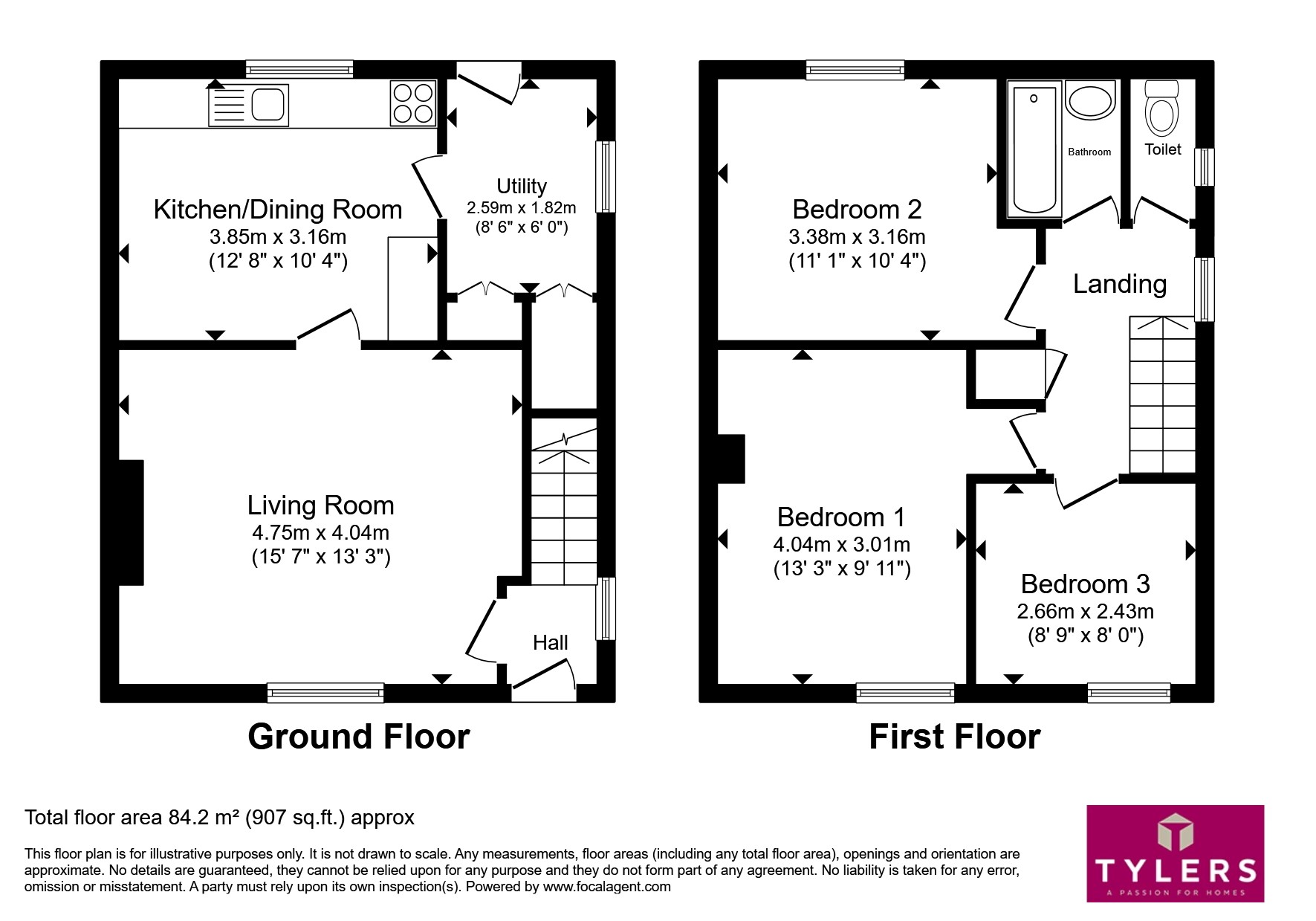 11, Gunhild Close, Cambridge floorplan