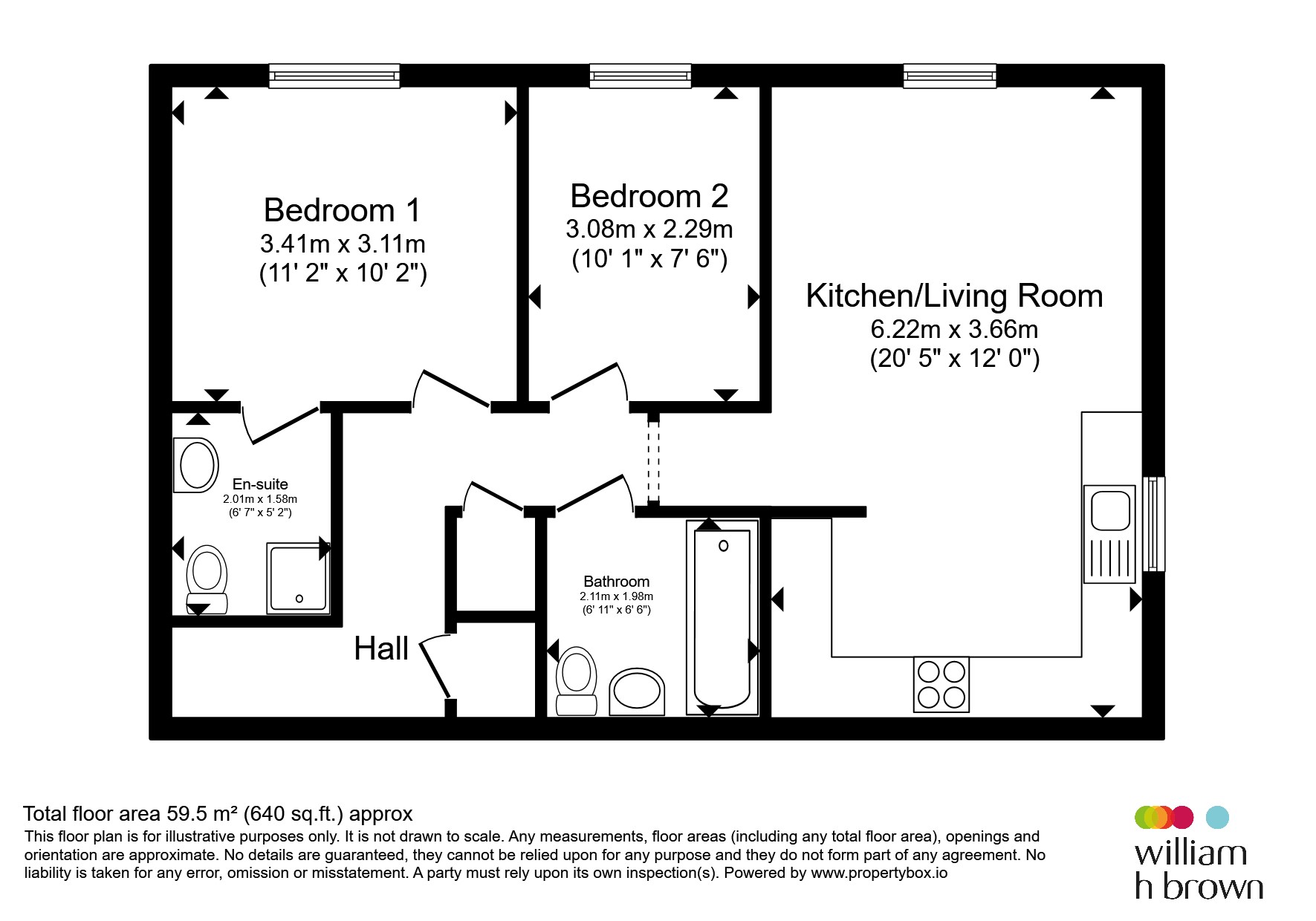 26, Childers Court, Ipswich floorplan